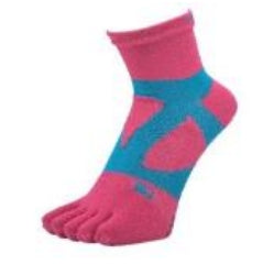 Yamatune 5 Toe Socks - Middle Length with Anti-Slip Dots