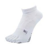 Yamatune 5 Toe Socks - Short Length with Anti-Slip Dots