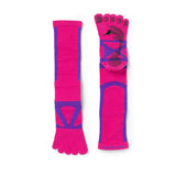 YAMAtune 5 Toe Socks -Long Length with Anti Slip Dots