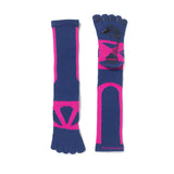 YAMAtune 5 Toe Socks -Long Length with Anti Slip Dots
