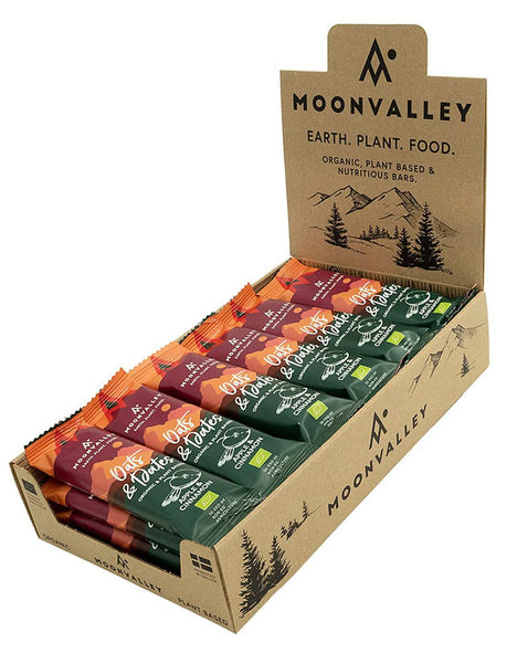 Moonvalley Organic Oats & Dates Bar (Box of 18) - Apple & Cinnamon