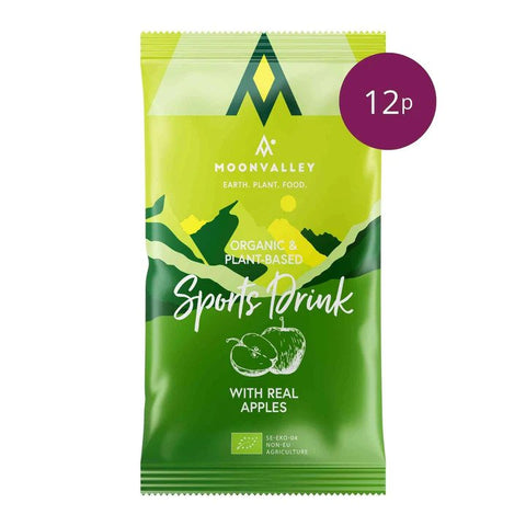 Moonvalley Organic Sports Drink (Box of 12) - Apple