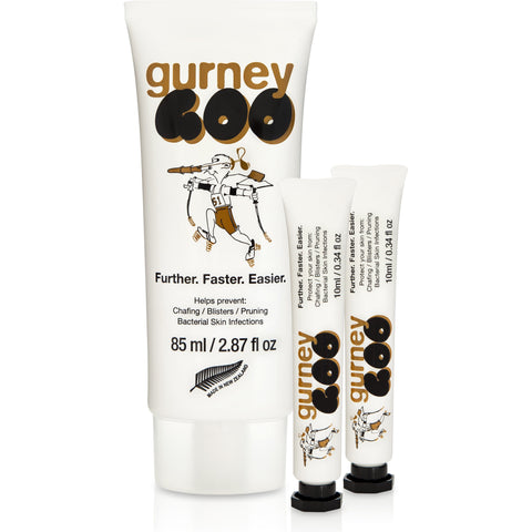 Gurney Goo, Lubricant, Gurney Gears - Gone Running