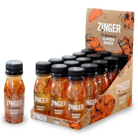 Organic Ginger Zinger - Box of 15, Sports Drink, Zinger - Gone Running