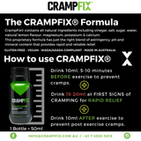 CrampFix (50ml), Electrolyte, CrampFix - Gone Running