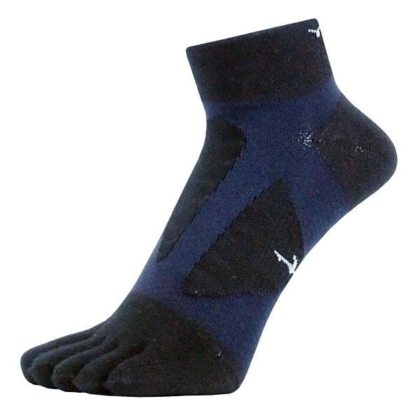 Yamatune 5 Toe Socks - Middle Length WITHOUT Slip Dots, Socks, Yamatune - Gone Running