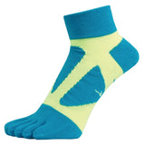 Yamatune 5 Toe Socks - Middle Length with Anti-Slip Dots, Socks, Yamatune - Gone Running